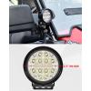 imageSAUTVS APillar LED Pod Lights for Honda Pioneer 10003 10005 10006 20162025 Accessories Front Auxiliary Lights with Mounting Bracket ampamp Wiring Harness Plug and Play 2PCS