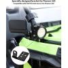 imageSAUTVS APillar LED Pod Lights for Honda Pioneer 520 20212025 Pioneer 500 20152023 Accessories Front Auxiliary Lights with Mounting Bracket ampamp Wiring Harness Plug and Play 2PCS