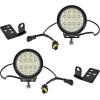 imageSAUTVS APillar LED Pod Lights for Honda Pioneer 520 20212025 Pioneer 500 20152023 Accessories Front Auxiliary Lights with Mounting Bracket ampamp Wiring Harness Plug and Play 2PCS