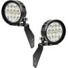 imageSAUTVS APillar LED Pod Lights for Kawasaki Mule PROMX 20192026 Accessories Auxiliary Lights with Mounting Bracket ampamp Wiring Harness Plug and Play 2PCS