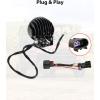 imageSAUTVS APillar LED Pod Lights for Kawasaki Mule Pro FXT DXT DX FX 20152025 Accessories Auxiliary Lights with Mounting Bracket ampamp Wiring Harness Plug and Play 2PCS
