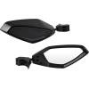 imageSAUTVS Adjustable Clear Rear View Side Mirrors for CanAm Maverick R ampamp R MAX X RS 2024 Models Accessories Aluminum Folding Mirrors 360 Degree Adjustable Balljoint 2PCS 715007363