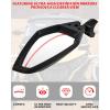 imageSAUTVS Adjustable Clear Rear View Side Mirrors for CanAm Maverick R ampamp R MAX X RS 2024 Models Accessories Aluminum Folding Mirrors 360 Degree Adjustable Balljoint 2PCS 715007363