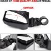 imageSAUTVS Adjustable Folding Side Mirrors for Yamaha RMAX 1000 Premium Clear Convex Rear View Side Mirrors for Yamaha Wolverine RMAX2  RMAX4 1000 20212025 Accessories 2PCS