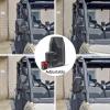 imageSAUTVS Adjustable Folding Side Rear View Mirrors ampamp Rear View Mirror Kit for Polaris Ranger XP 1000 900 570 Crew Diesel 20172021 Accessories 3PCS