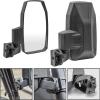 imageSAUTVS Adjustable Folding Side Rear View Mirrors ampamp Rear View Mirror Kit for Polaris Ranger XP 1000 900 570 Crew Diesel 20172021 Accessories 3PCS