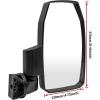 imageSAUTVS Adjustable Folding Side Rear View Mirrors for Polaris Ranger 1000 XP 570 900 HighDefinition Premium Side Mirrors for Polaris Ranger XP 1000 900 570 Crew Diesel 20172024 Accessories 2PCS