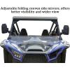 imageSAUTVS Adjustable Folding Side Rear View Mirrors for Teryx KRX 1000 HighDefinition Convex Premium Side Mirrors for Kawasaki Teryx KRX KRX4 1000 20202025 Accessories 2PCS