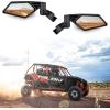 imageSAUTVS Adjustable Folding Side View Mirrors ampamp Convex Center Rear View Mirror Kit for 20192021 Honda Talon 1000R 1000X 1000X4