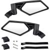 imageSAUTVS Adjustable Folding Side View Mirrors for Honda Talon 1000R 1000X 20192024 Rear View Side Mirrors Fit 2quot Roll Bar for Talon 1000R 1000X 1000X 1000XS 1000RS 4 20192024 Accessories