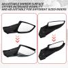 imageSAUTVS Adjustable Rear View Side Mirrors for SkiDoo Clear Rear View Side Mirrors for SkiDoo REV Neo XS XM XP XR XU Accessories 2PCS Replace 860200694