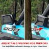 imageSAUTVS Adjustable Rearview Side Mirrors for Polaris RZR XP 1000 1423 Folding Clear Rear View Side Mirrors for Polaris RZR XP XP4 1000 Turbo S 1000 900 20142023 Accessories2PCS Replace 2881198