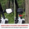 imageSAUTVS Adjustable Rearview Side Mirrors for Polaris RZR XP 1000 2024 Folding Side View Mirrors for Polaris RZR XP 1000 XP 4 1000 UltimateSportPremium 2024 Accessories