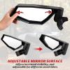 imageSAUTVS Adjustable Rearview Side Mirrors for Polaris RZR XP 1000 2024 Folding Side View Mirrors for Polaris RZR XP 1000 XP 4 1000 UltimateSportPremium 2024 Accessories