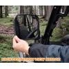 imageSAUTVS Adjustable Rearview Side Mirrors for Polaris Ranger XP 1000 Ranger 1000 Crew 20182025 Folding Clear Rear View Side Mirrors Accessories2PCS