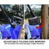 imageSAUTVS Adjustable Rearview Side Mirrors for Yamaha YXZ 1000 Folding Clear Rear View Side Mirrors for Yamaha YXZ 1000R  SESSSS SE 20192025 Accessories2PCS