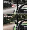 imageSAUTVS Adjustable Side Mirrors Compatible with Honda Pioneer 520 20212025 Pioneer 500 20152023 Highdefinition Clear Exterior Wider Foldable Side Rearview Mirror with Bracket Accessories 2PCS