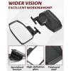 imageSAUTVS Adjustable Side Mirrors Compatible with Honda Pioneer 7002 7004 20142025 Accessories Exterior Wider Foldable Side Rearview Mirror with Bracket Compatible with Honda Pioneer 700 2014 2PCS
