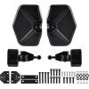 imageSAUTVS Adjustable Side Mirrors for CanAm Defender HeavyDuty Aluminum Shell Convex Side Rearview Mirrors for CanAm Defender HD5 HD7 HD8 HD9 HD10 20162025 Accessories 2PCS Replace 715008101