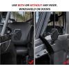 imageSAUTVS Adjustable Side Mirrors for CanAm Defender HeavyDuty Aluminum Shell Convex Side Rearview Mirrors for CanAm Defender HD5 HD7 HD8 HD9 HD10 20162025 Accessories 2PCS Replace 715008101
