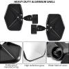 imageSAUTVS Adjustable Side Mirrors for CanAm Defender HeavyDuty Aluminum Shell Convex Side Rearview Mirrors for CanAm Defender HD5 HD7 HD8 HD9 HD10 20162025 Accessories 2PCS Replace 715008101