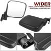 imageSAUTVS Adjustable Side Mirrors for Honda Pioneer 7002 7004 20142025 Clear Wide Folding Exterior Mirrors Side Rear View Mirror for Honda Pioneer 700 2P 4P 20142025 Accessories 2PCS