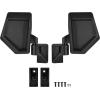 imageSAUTVS Adjustable Side Mirrors for Polaris Ranger CrewXD 1500 Wide Foldable DoorMounted Side Rearview Mirrors for Polaris Ranger CrewXD 1500 Northstar 2024 2025 Accessories Replace 2889862 2PCS