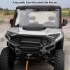 imageSAUTVS Adjustable Side Mirrors for Polaris Ranger CrewXD 1500 Wide Foldable DoorMounted Side Rearview Mirrors for Polaris Ranger CrewXD 1500 Northstar 2024 2025 Accessories Replace 2889862 2PCS