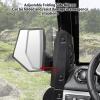 imageSAUTVS Adjustable Side Mirrors for Ranger XD 1500 2024 Wide Foldable APillarMounted Side Rearview Mirror ROPSMounted Mirror for Polaris Ranger XD 1500Crew 2024 Accessories 2PCS Replace 2889099