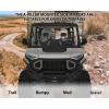 imageSAUTVS Adjustable Side Mirrors for Ranger XD 1500 2024 Wide Foldable APillarMounted Side Rearview Mirror ROPSMounted Mirror for Polaris Ranger XD 1500Crew 2024 Accessories 2PCS Replace 2889099