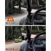imageSAUTVS Adjustable Side Rearview Mirrors Compatible with Honda Pioneer 10003 10005 10006 20162025 Exterior Wider Highdefinition Foldable Side Mirror with Bracket Accessories 2PCS
