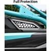 imageSAUTVS Aluminum Air Intake Cover Grill for Polaris RZR PRO RXPPRO STurbo R 20202025 Black Metal Mesh Engine Side Vent Inlet Protection Cover Bezel Enhanced Airflow ampamp Durability2PCS