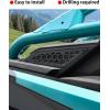 imageSAUTVS Aluminum Air Intake Cover Grill for Polaris RZR PRO RXPPRO STurbo R 20202025 Black Metal Mesh Engine Side Vent Inlet Protection Cover Bezel Enhanced Airflow ampamp Durability2PCS