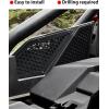 imageSAUTVS Aluminum Air Intake Cover Grill for Polaris RZR PRO XP XP4RZR Turbo R R4PRO S S4 20202025 Black Metal Mesh Engine Side Vent Inlet Protection Cover Bezel Enhanced Airflow ampamp Durability6PCS