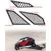 imageSAUTVS Aluminum Air Intake Cover Grill for Polaris RZR PRO XP XP4RZR Turbo R R4PRO S S4 20202025 Black Metal Mesh Engine Side Vent Inlet Protection Cover Bezel Enhanced Airflow ampamp Durability6PCS