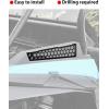 imageSAUTVS Aluminum Air Intake Cover Grill for Polaris RZR XP 1000XP 4 1000 20142023 Black Metal Mesh Engine Side Vent Inlet Protection Cover Bezel Enhanced Airflow ampamp Durability2PCS