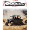 imageSAUTVS Aluminum Air Intake Cover Grill for Polaris RZR XP 1000XP 4 1000 20142023 Black Metal Mesh Engine Side Vent Inlet Protection Cover Bezel Enhanced Airflow ampamp Durability2PCS