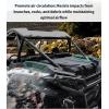 imageSAUTVS Aluminum Air Intake Cover Grill for Polaris RZR XP 1000XP 4 1000 2024 2025 Black Metal Mesh Engine Side Vent Inlet Protection Cover Bezel Enhanced Airflow ampamp Durability8PCS