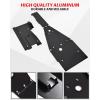 imageSAUTVS Aluminum Frame Skid Plate ampamp Swing Arm Skid Plate Gaurd Kit for Yamaha Raptor 700 700R 20062025 Accessories Black Combined Full Chassis Protector