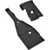 imageSAUTVS Aluminum Frame Skid Plate ampamp Swing Arm Skid Plate Gaurd Kit for Yamaha Raptor 700 700R 20062025 Accessories Black Combined Full Chassis Protector