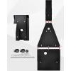 imageSAUTVS Aluminum Frame Skid Plate ampamp Swing Arm Skid Plate Gaurd Kit for Yamaha Raptor 700 700R 20062025 Accessories Black Combined Full Chassis Protector