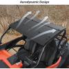 imageSAUTVS Aluminum Hard Roof Top for CFMOTO ZFORCE 950 HO EXHO SportSport 20202024 Combined Black PowderCoated Sun Visor Top Heavy Duty Roof Shading Panel Accessories No Drilling Needed