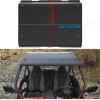 imageSAUTVS Aluminum Hard Roof Top for CFMOTO ZFORCE 950 HO EXHO SportSport 20202024 Combined Black PowderCoated Sun Visor Top Heavy Duty Roof Shading Panel Accessories No Drilling Needed