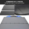 imageSAUTVS Aluminum Hard Roof Top for Kawasaki Teryx KRX 1000 20202025 Accessories Dustproof 2piece Combination Sun Visor Easy Installation Compatible with Windshield