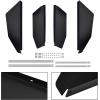 imageSAUTVS Aluminum Lower Door Panels Aluminum Lower Half Door Inserts for Honda Talon 1000X4 2020 Accessories 4 Doors