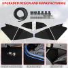 imageSAUTVS Aluminum Lower Doors Inserts for CFMOTO ZForce 950 2024 Lower Half Door Insert Panels Filler Panel Frame for CFMOTO ZForce 950 HO EX SPORT 2020 2021 2022 2023 2024 Replace 5BY8070001000
