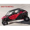 imageSAUTVS Aluminum Roof Top for RZR RPO XP4 Black Heavy Duty 2Piece Combined Aluminum Hard Roof 4Seat Sun Visor Cover for Polaris RZR PRO XP 4 Turbo R 4 20202024 AccessoriesReplace 2883990458