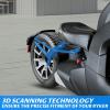 imageSAUTVS Aluminum Saddlebag Rack for CanAm Ryker Black Luggage Bag Rack Kit for Can Am Ryker All Models Accessories Replace 219400856