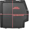 imageSAUTVS Battery Cover Kit for CanAm Maverick X3 Black Plastic Battery Cover Plate for Can Am Maverick X3 MAX 20172025 All Models Accessories