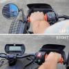 imageSAUTVS Black Aluminum Handguards ampamp Black Handguards Protector Wind Deflector ampamp Handguards LED Lighting Kit for CanAm Ryker All Models Accessories